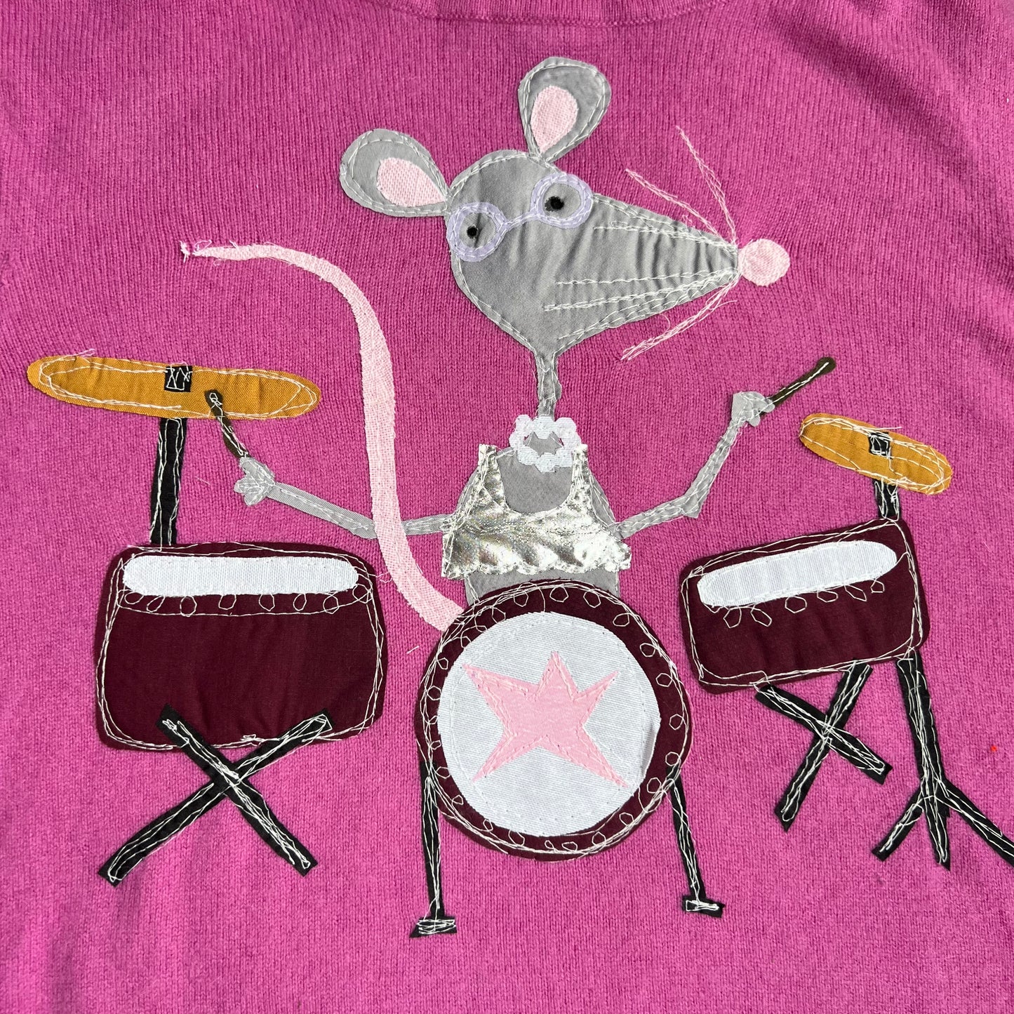 Magg’s Rats on the drumset turtleneck(medium)