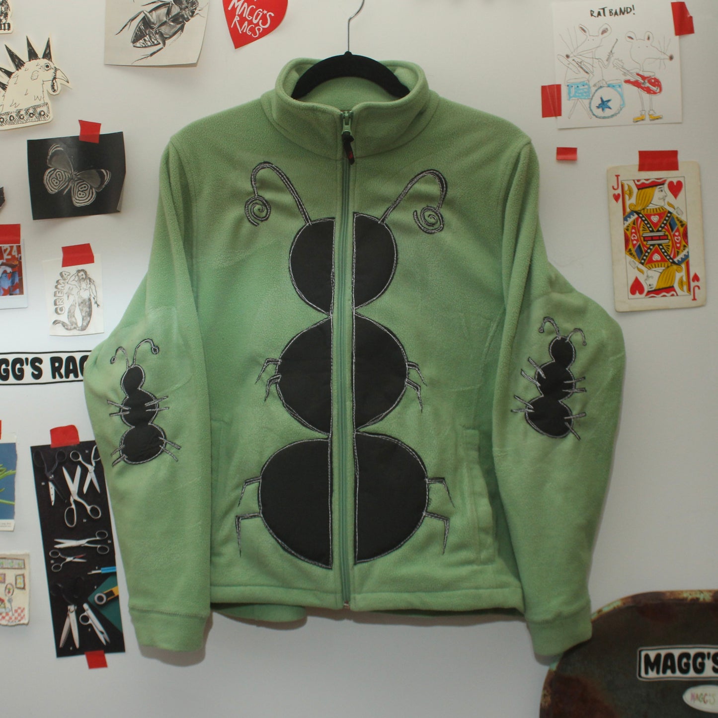 Ants ants ants fleece(medium)