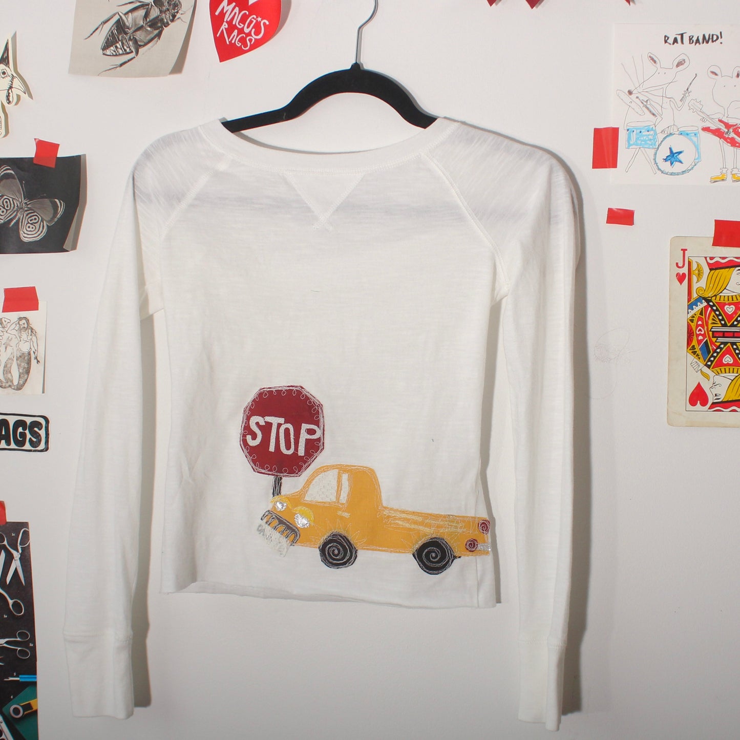 Truck n’ stop sign tee(XS)