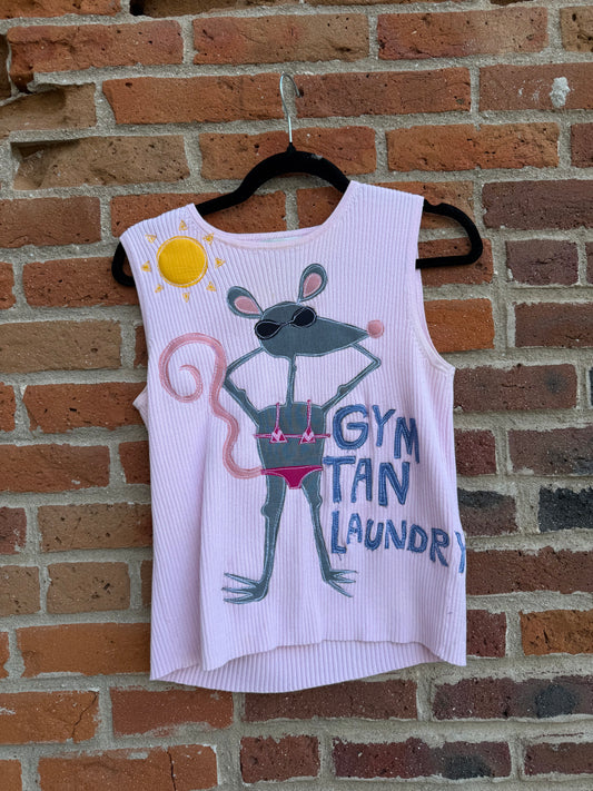 Gym tan laundry rat(large)