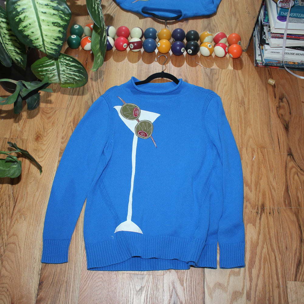 Roll neck martini sweater(large)