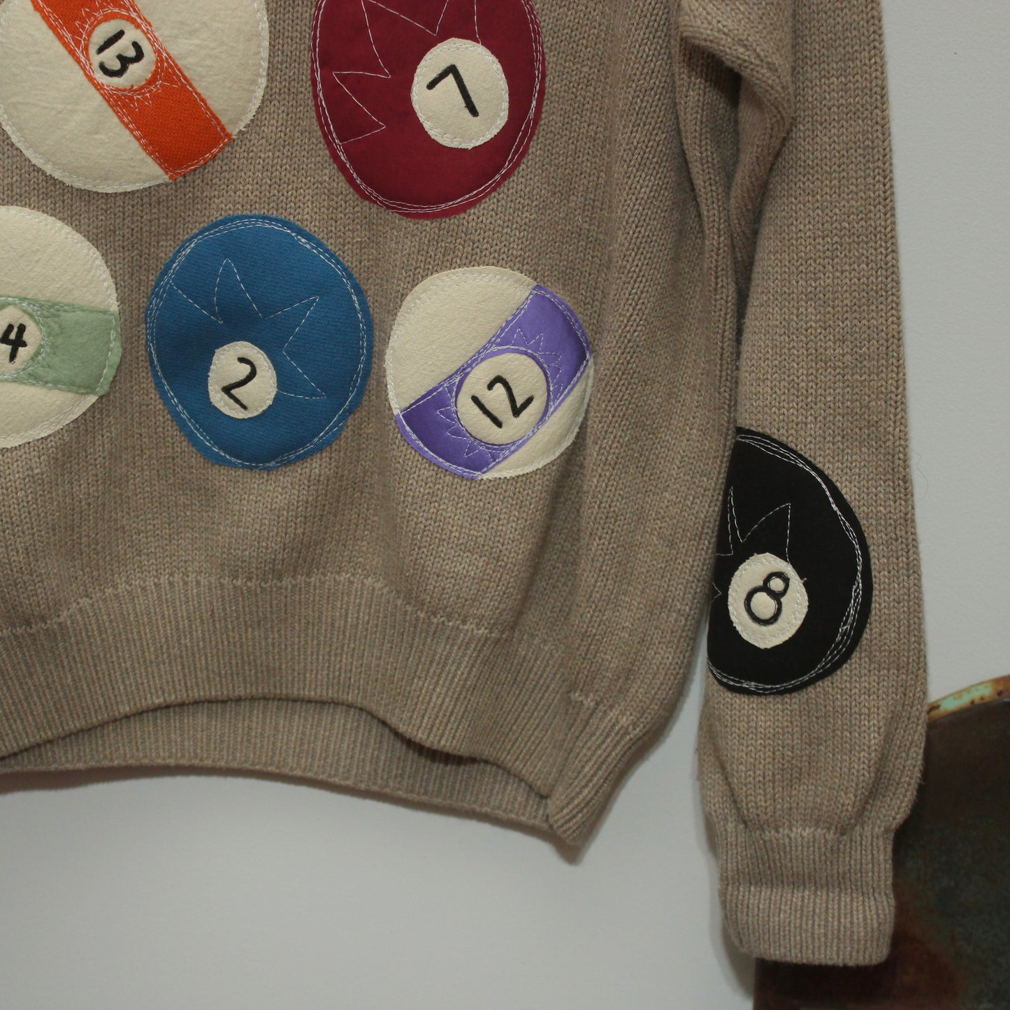 Billiard balls sweater(M/L)