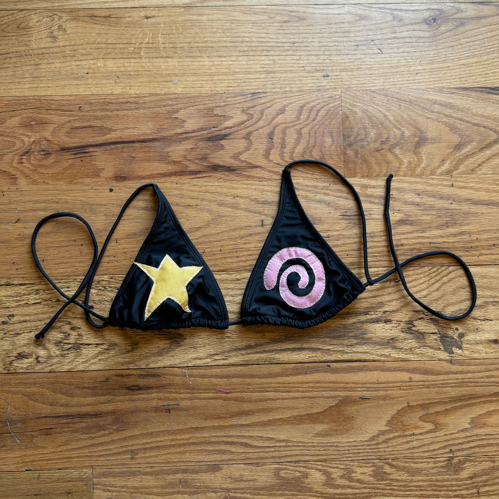 Star n’ swirl bikini top(medium)