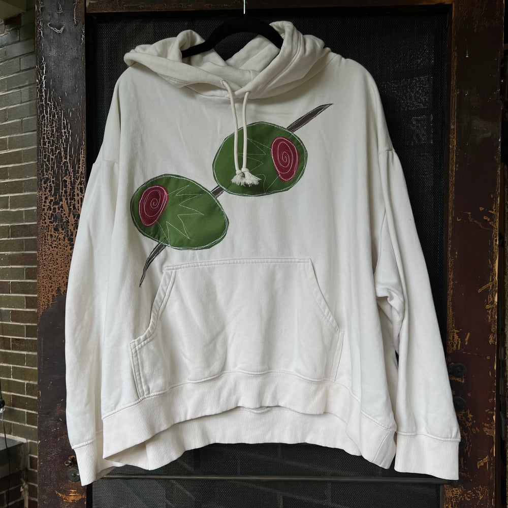 Olive skewer sweatshirt(Large)