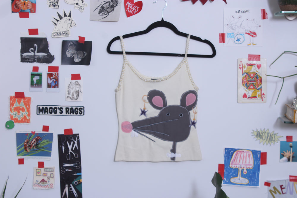 Rat head ft. Pearl trim tank(small)