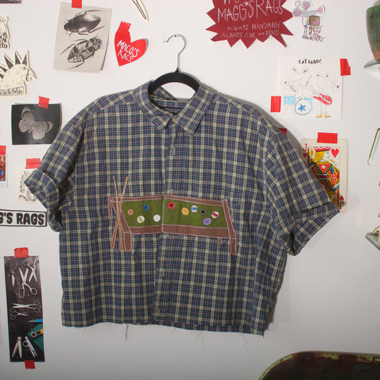 Pool table button down(XL)