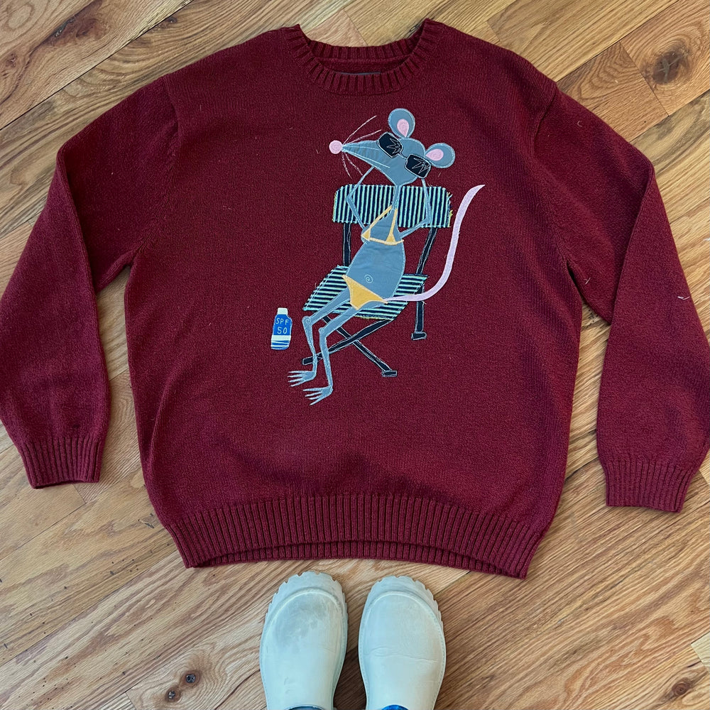 Relaxing rat sweater(XXL)