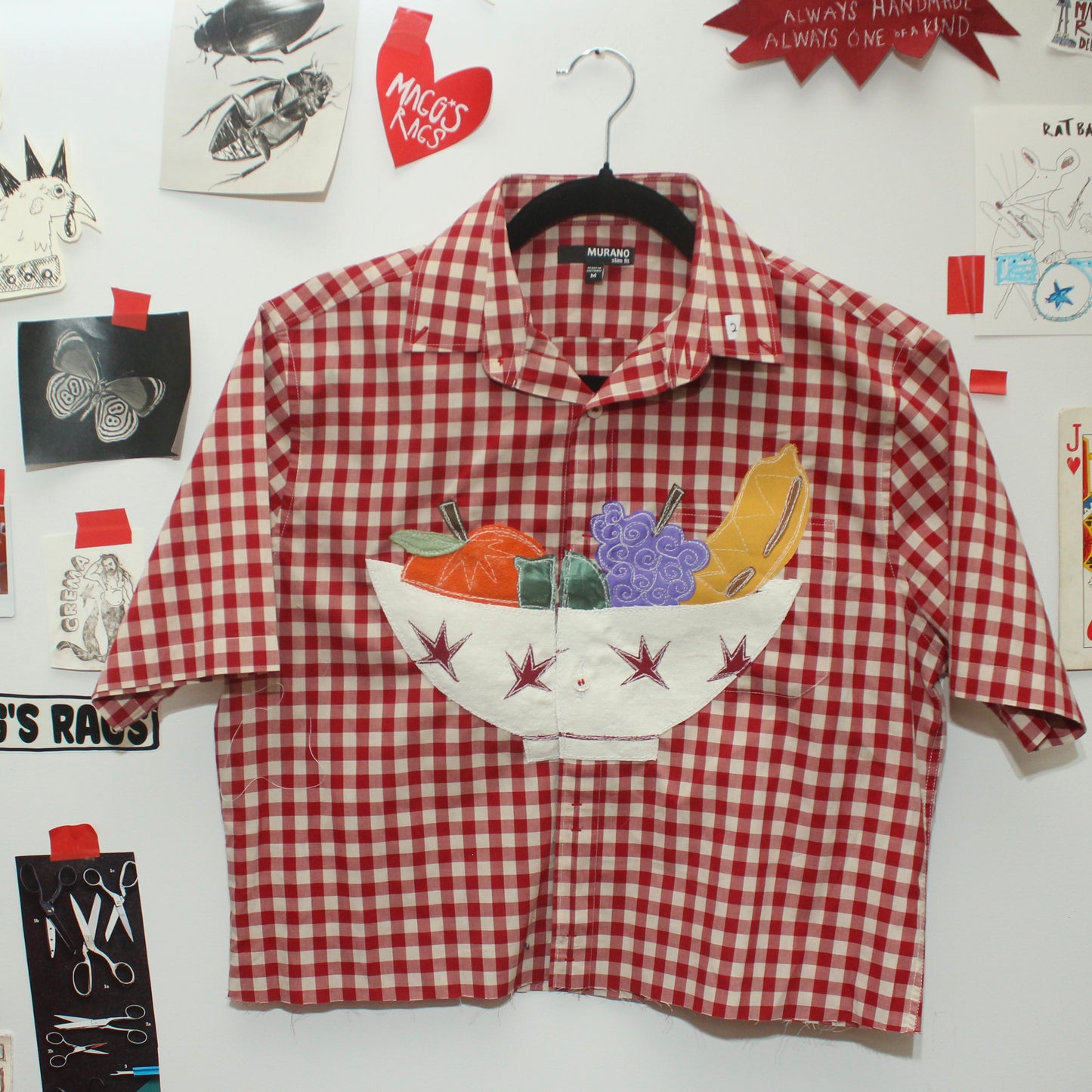 Fruit bowl button down(medium)