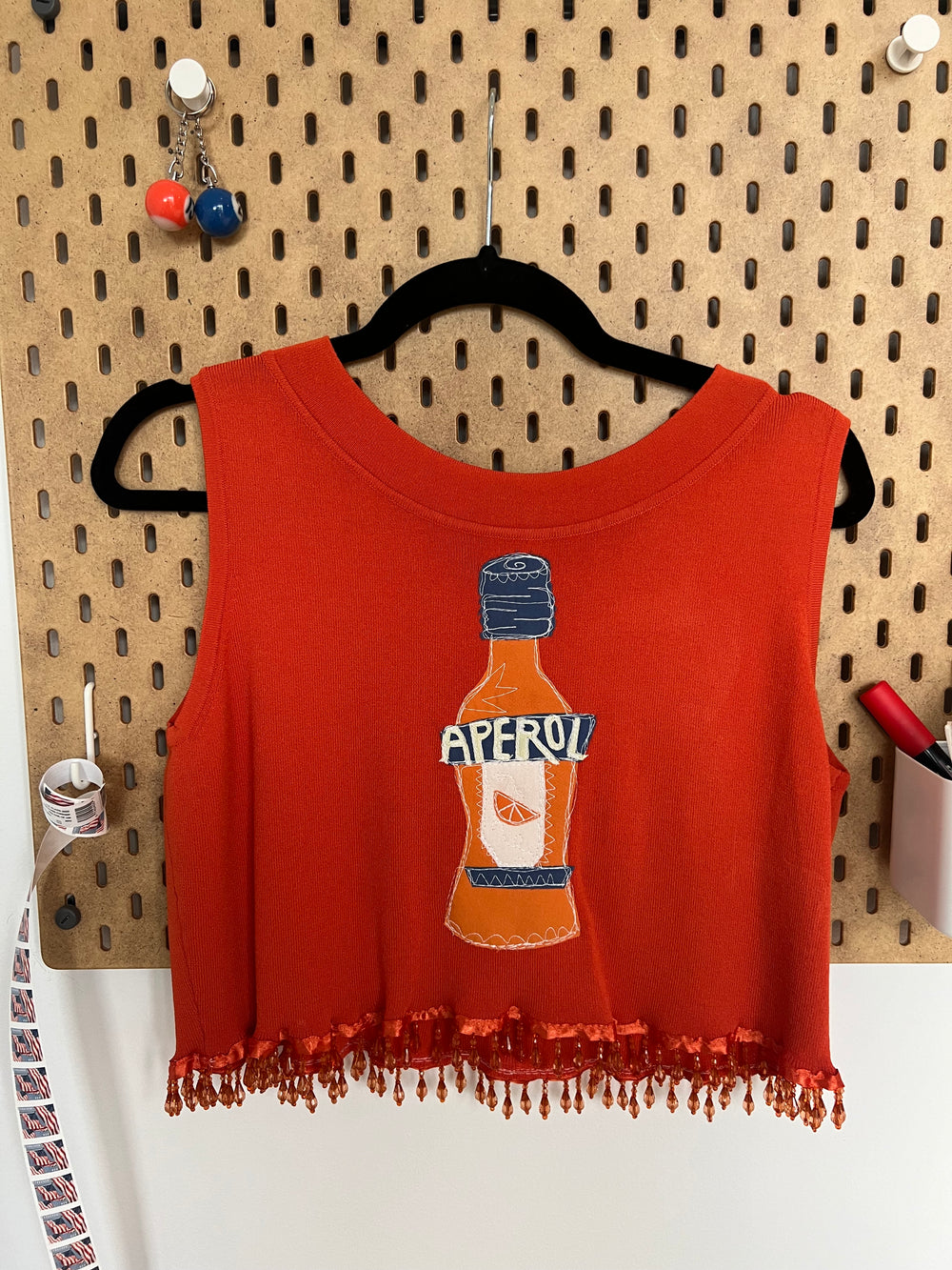 Aperol fringe tank(XL)