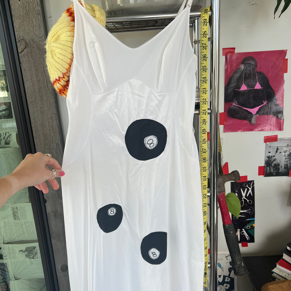 8 ball slip dress(small)