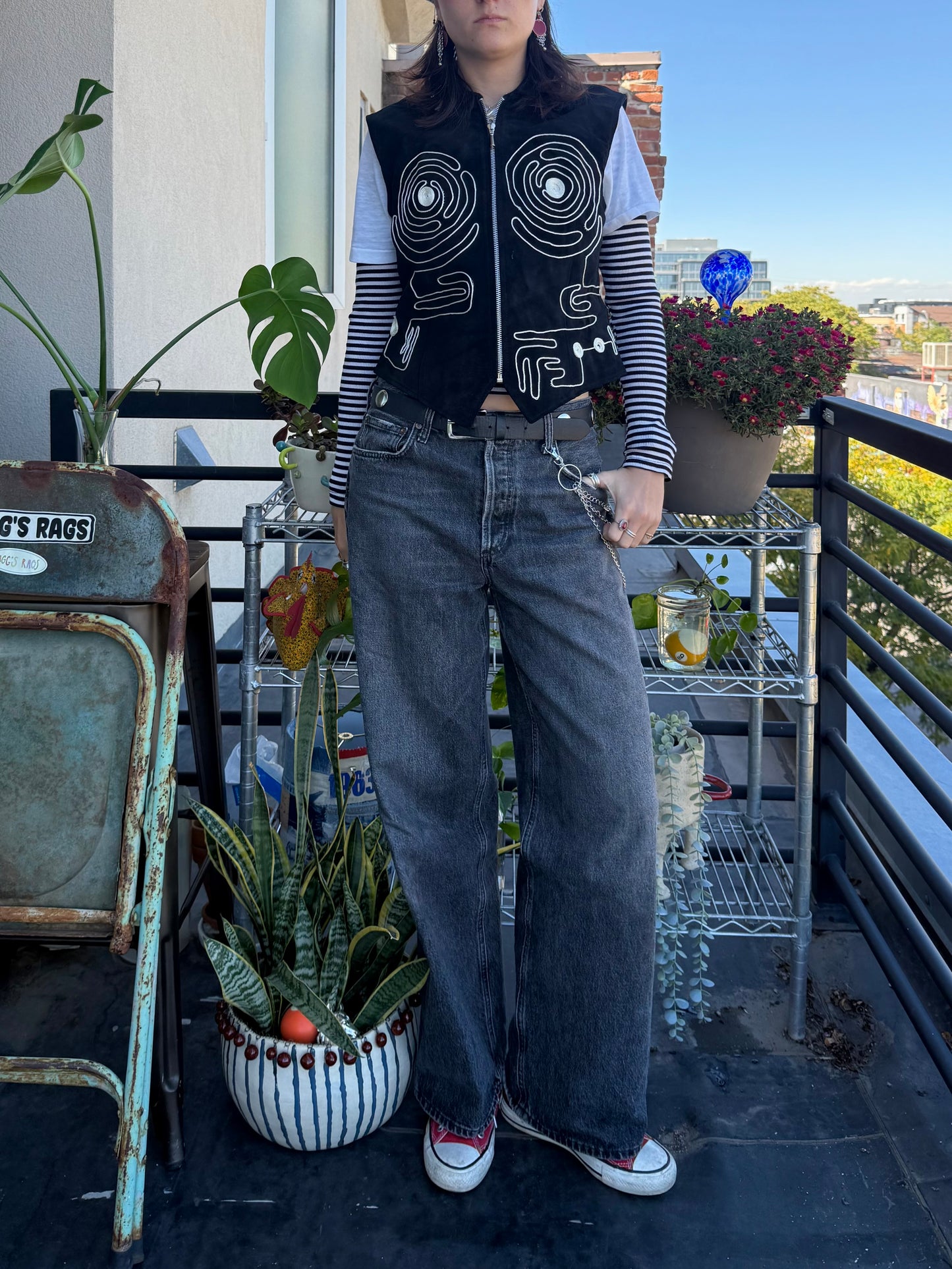 Silly string vest(medium)