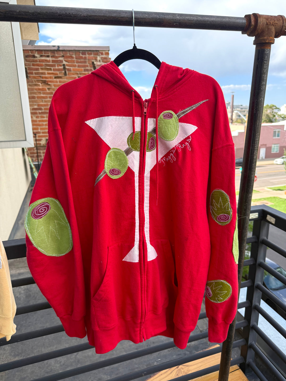 Martini time zip up(XL)