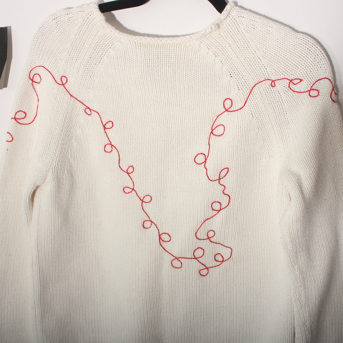 Wrap around telephone sweater(medium)