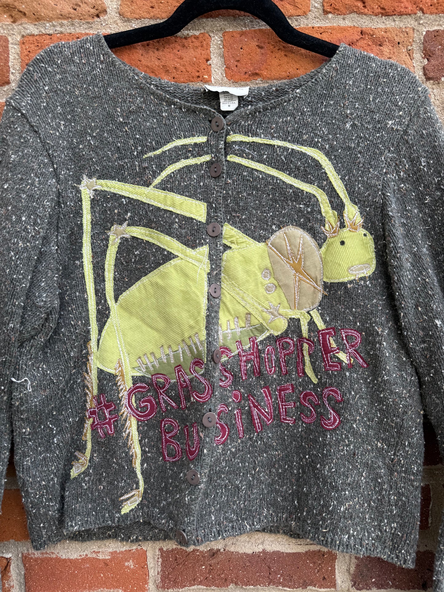 #GrasshopperBusiness cardigan(medium)