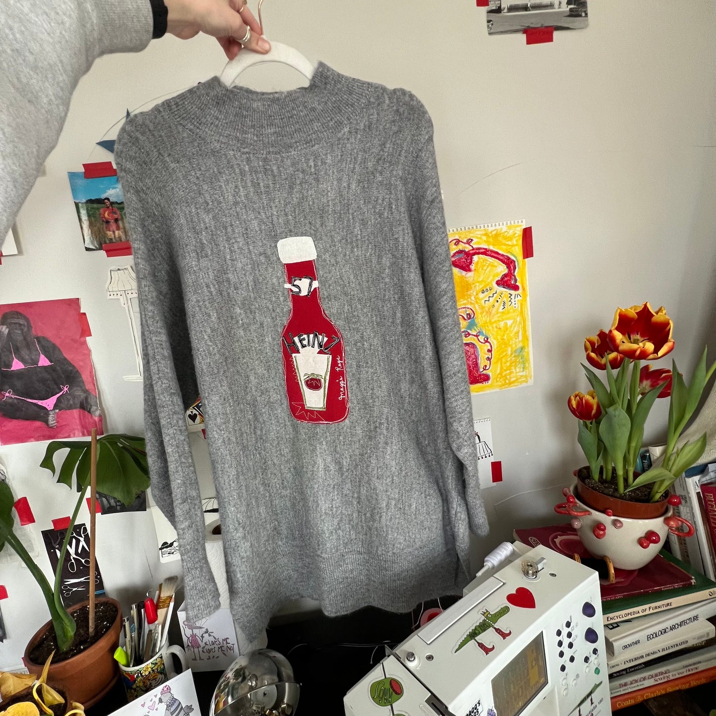 Heinz ketchup sweater(XXL)