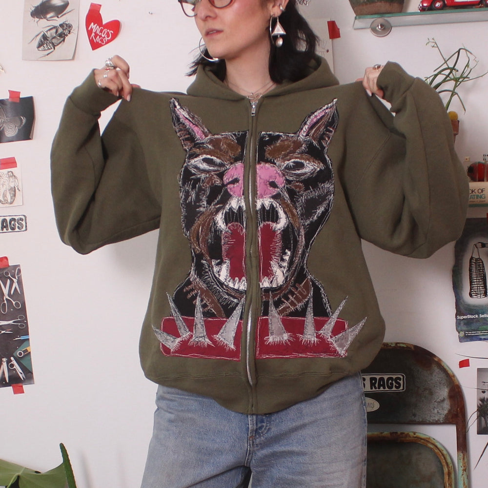 Doberman free-motion zipup(large)