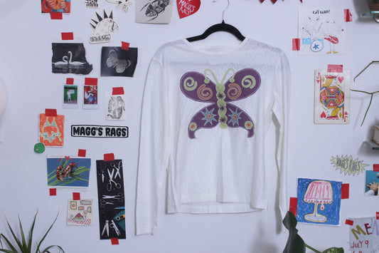 Abstract butterfly tee(medium)