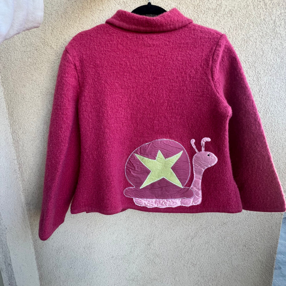 Wool snail cardigan(small)