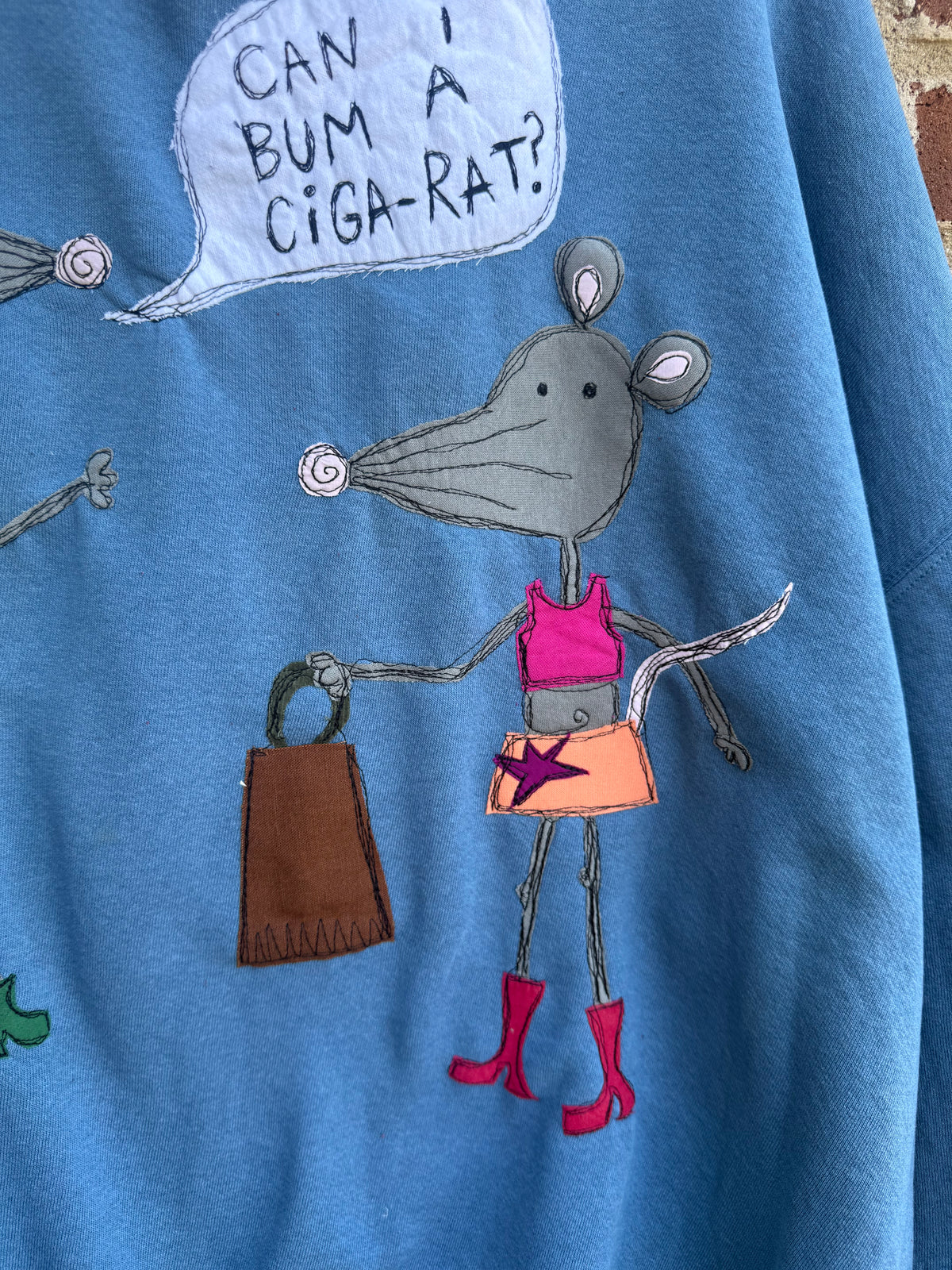 Can I bum a ciga-rat crew(3XL)