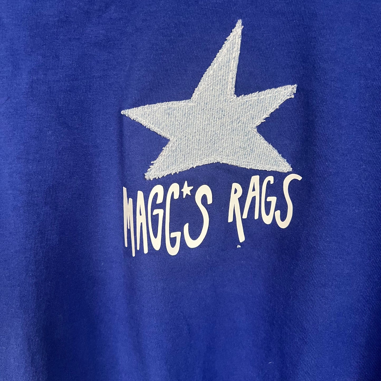 Magg’s Rags denim star tee(XL)