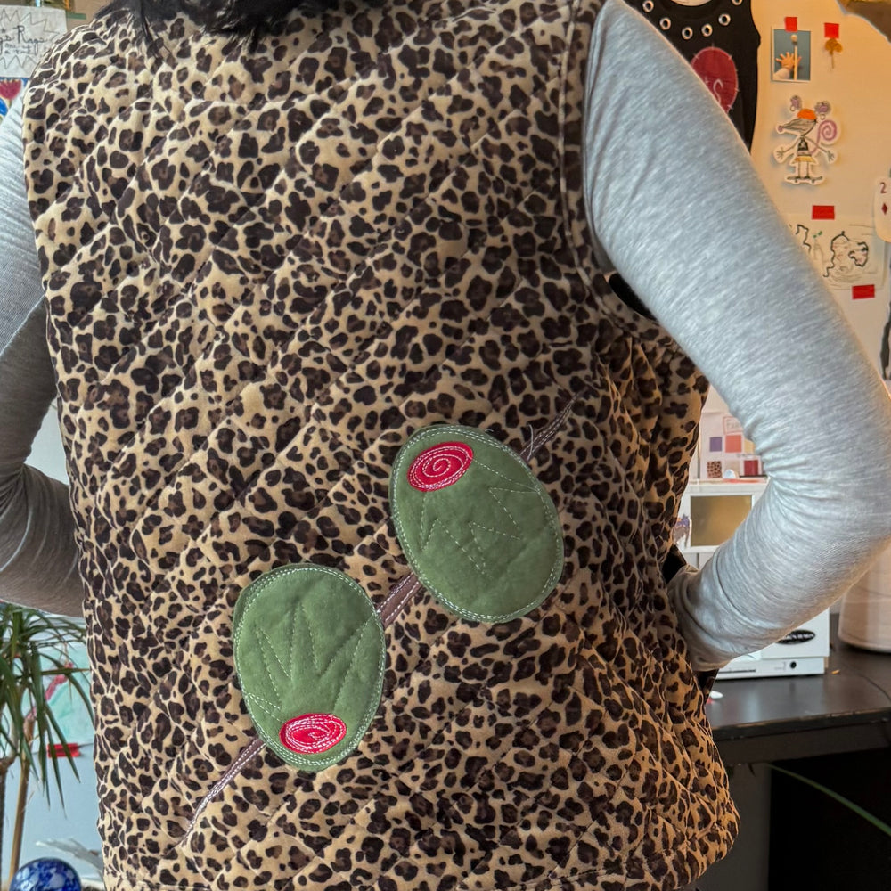 Cheetah-tini vest(Large)
