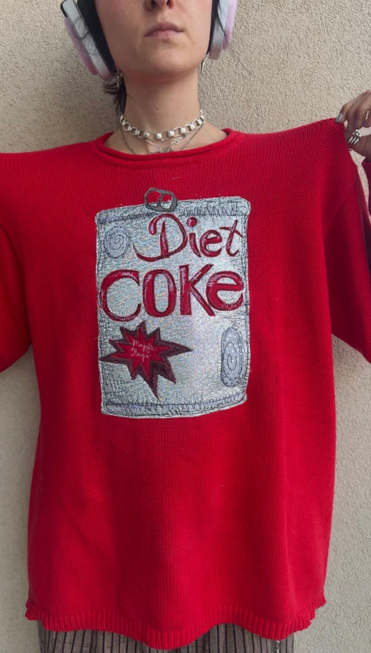 Diet Coke Sweater(M)