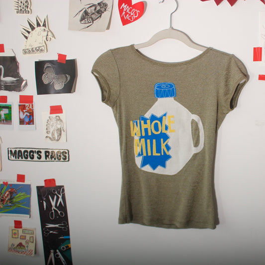Whole milk tee(XS)