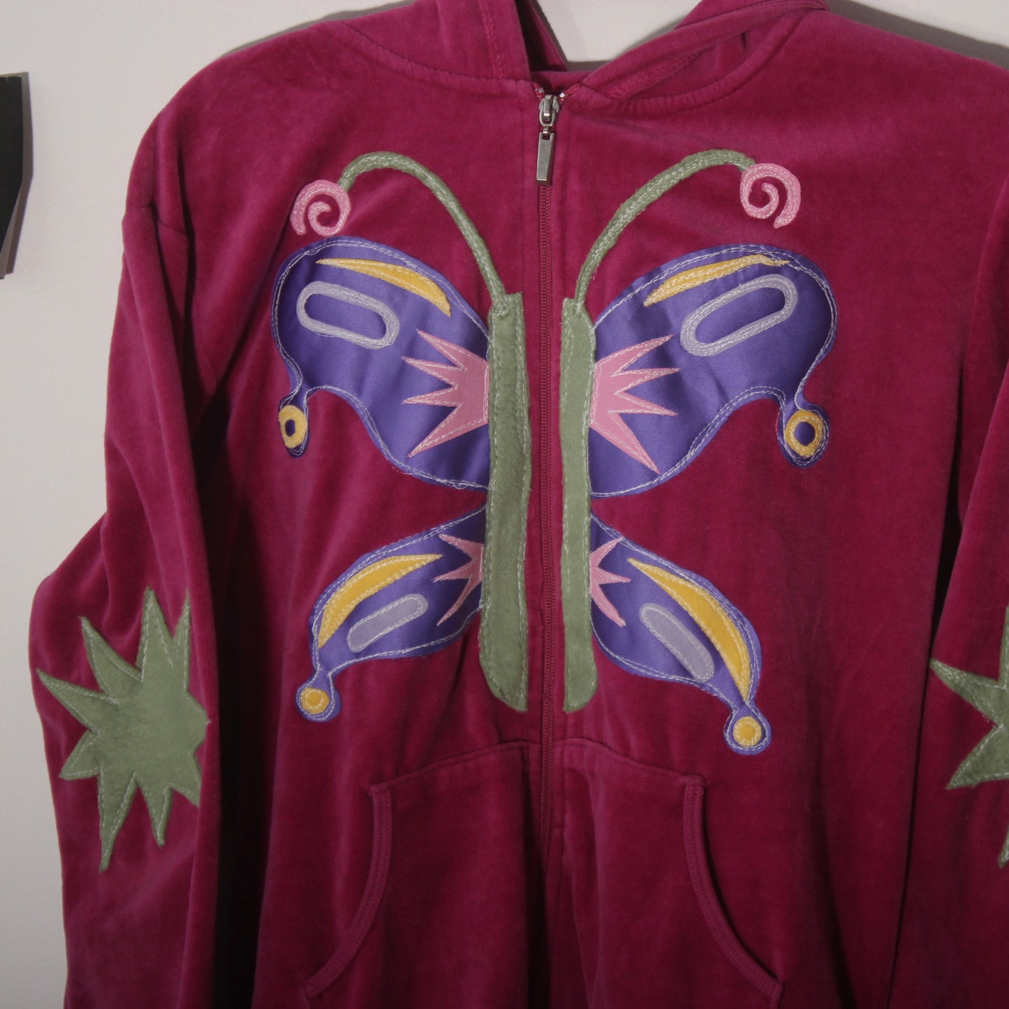 Abstract butterfly zipup(small)