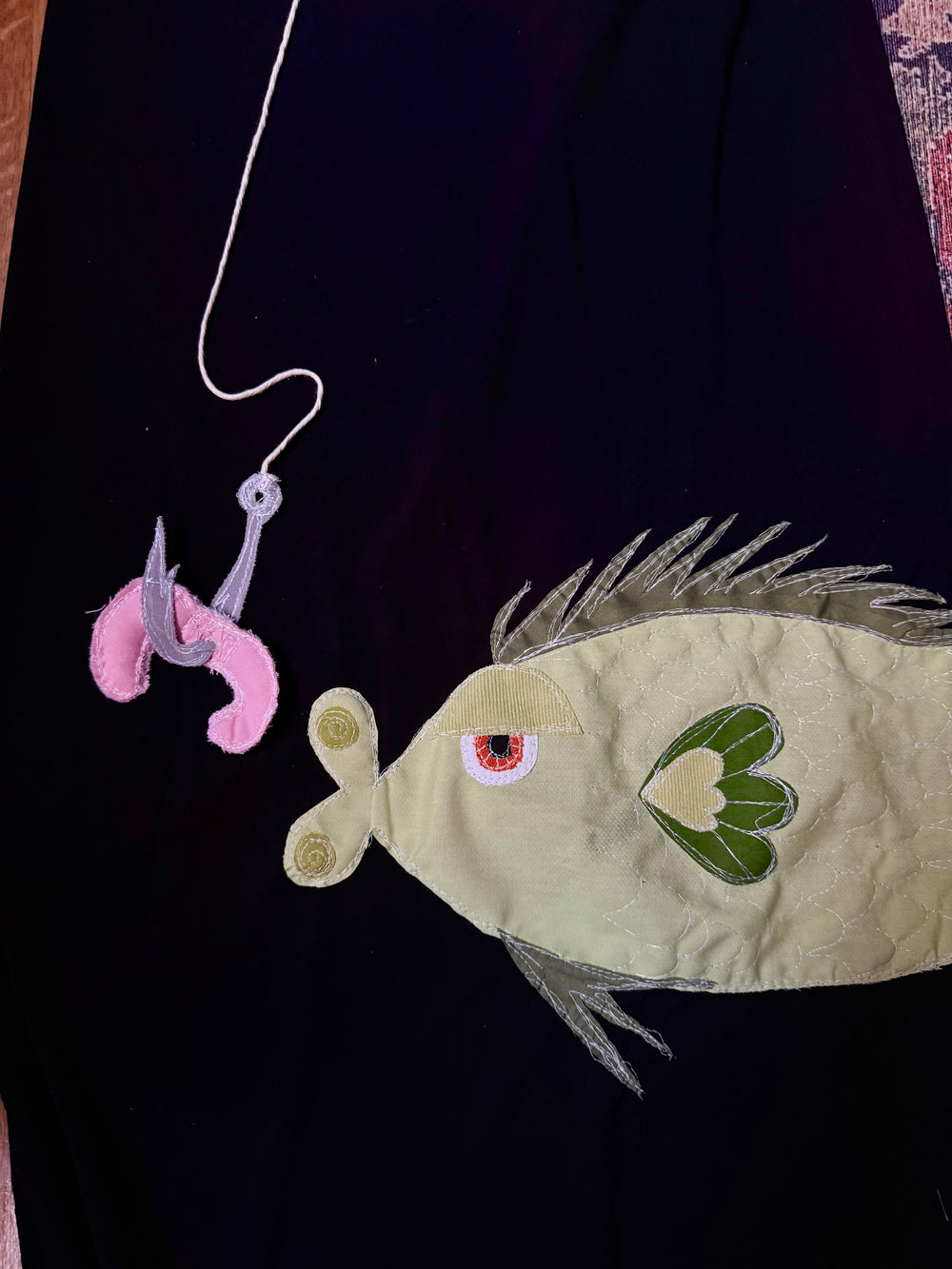Interactive fish n’ worm dress(M/L)