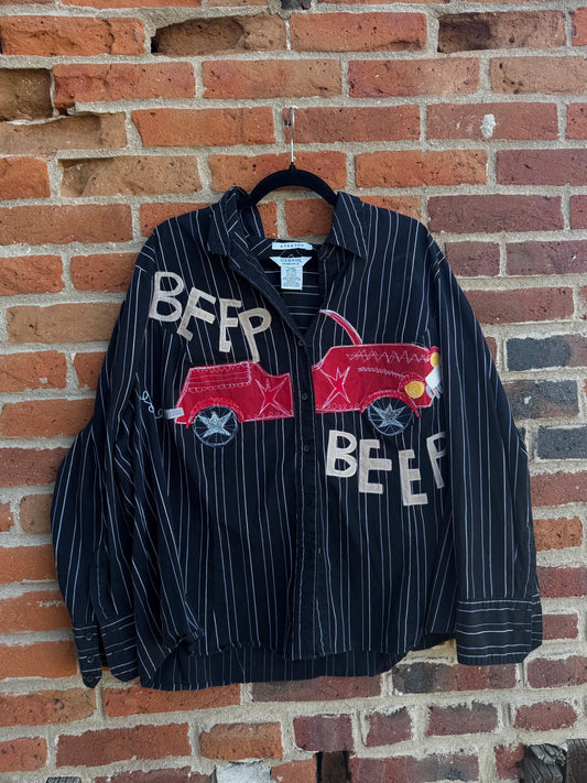Beep Beep Button-down(XL)
