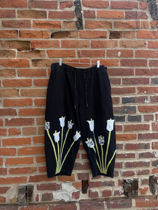 Calla lily capris(2XL)