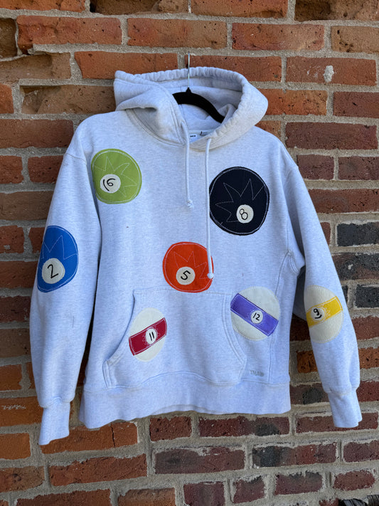 All over billiards hoodie(medium)