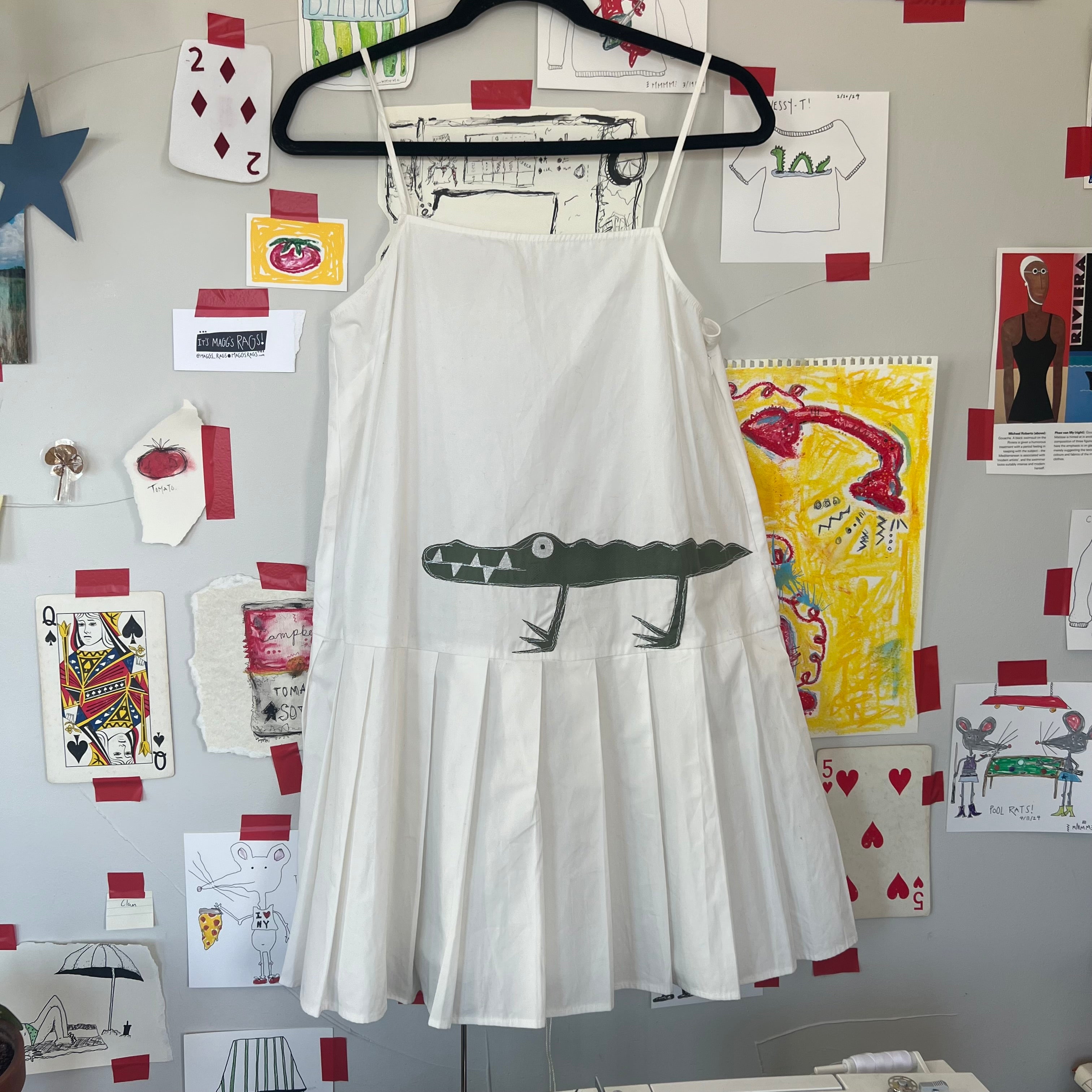 Gator dress(medium) – Magg's Rags