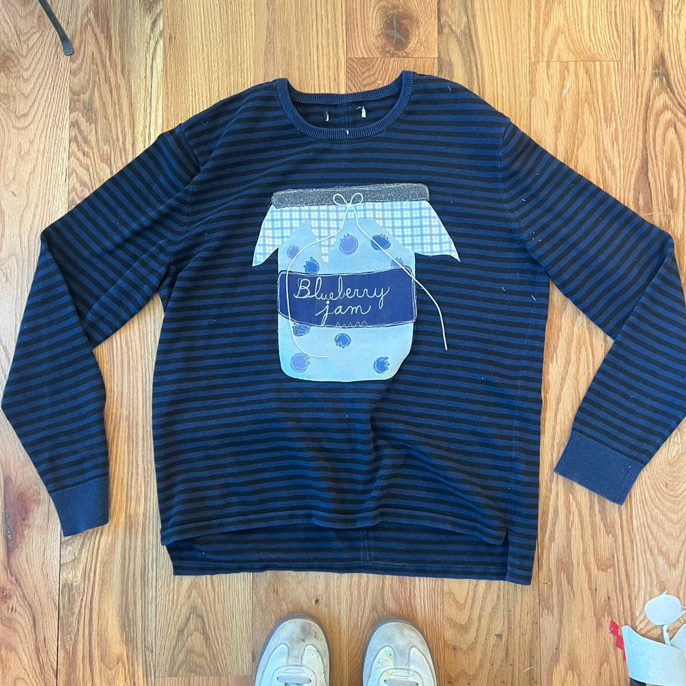 
                      
                        Blueberry jam sweater(large)
                      
                    