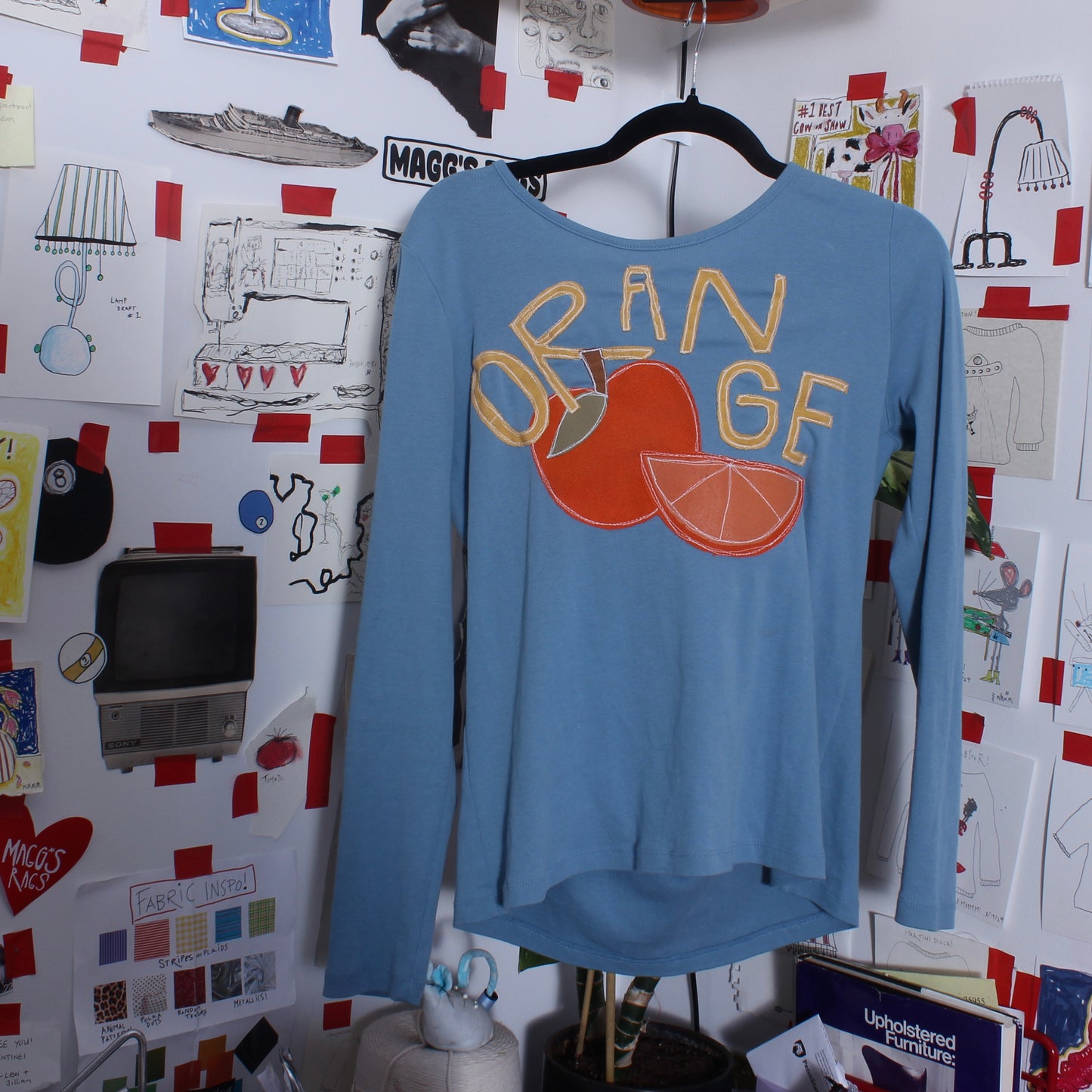 Orange longsleeve (medium)