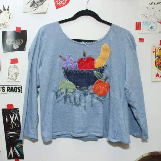 Fruity fruit bowl shirt(large)