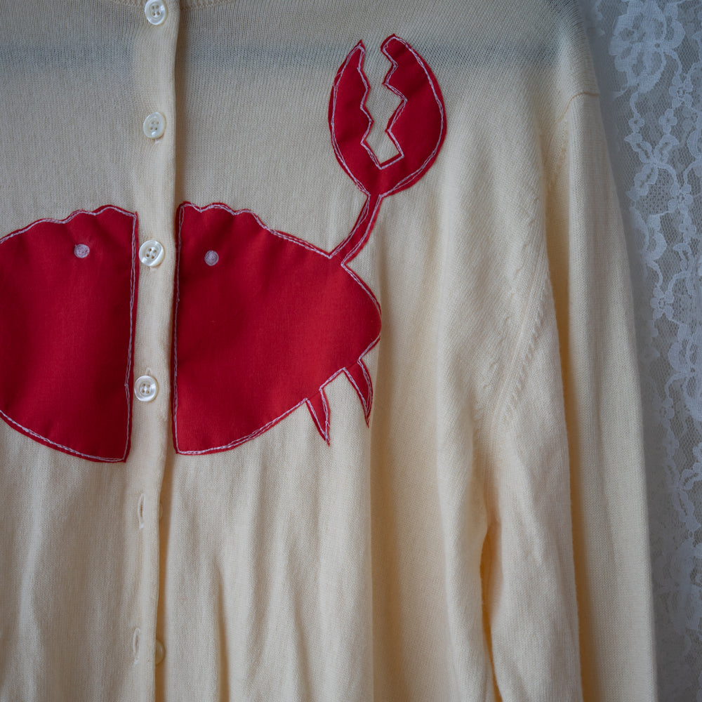 
                      
                        Cream crustacean cardigan (xl)
                      
                    