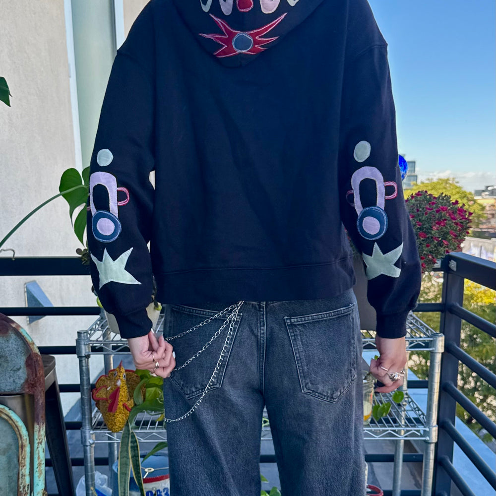 
                      
                        Abstract zip up hoodie(medium)
                      
                    