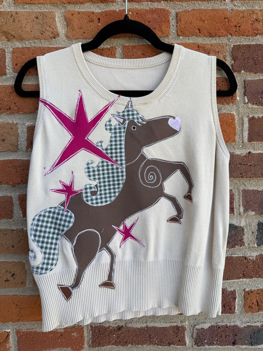 Horse n stars tank(small)