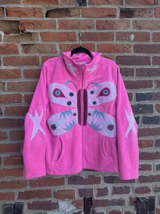 Butterfly fleece(Large)