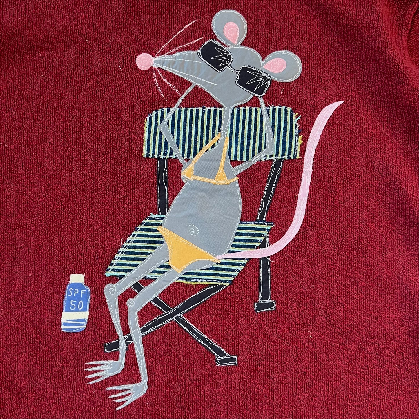 Relaxing rat sweater(XXL)