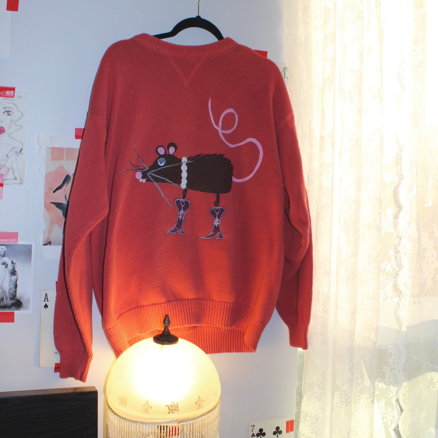 Sassy rat sweater(XXL)
