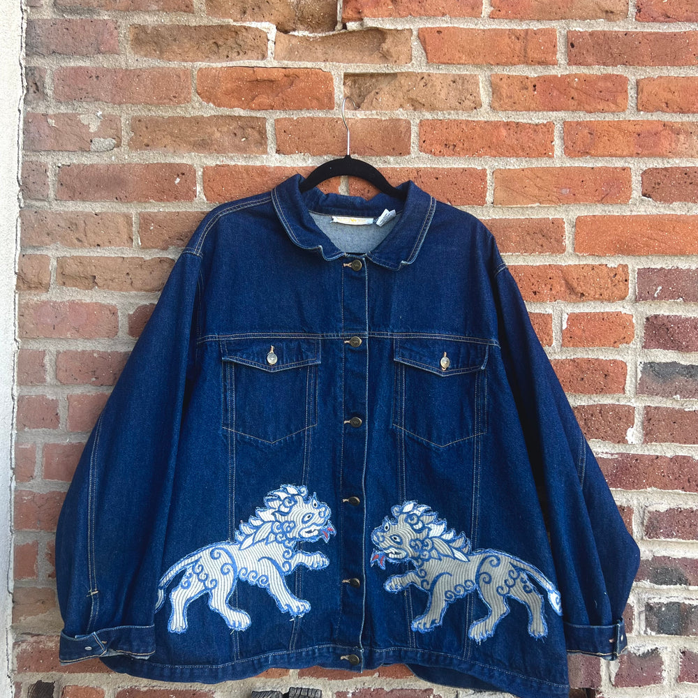 Denim chore coat(2XL)