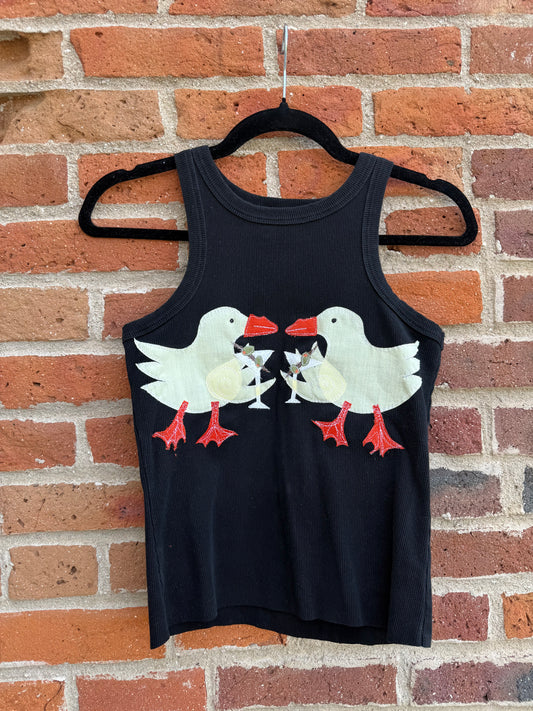 Gossiping duck-tini tank(Small)