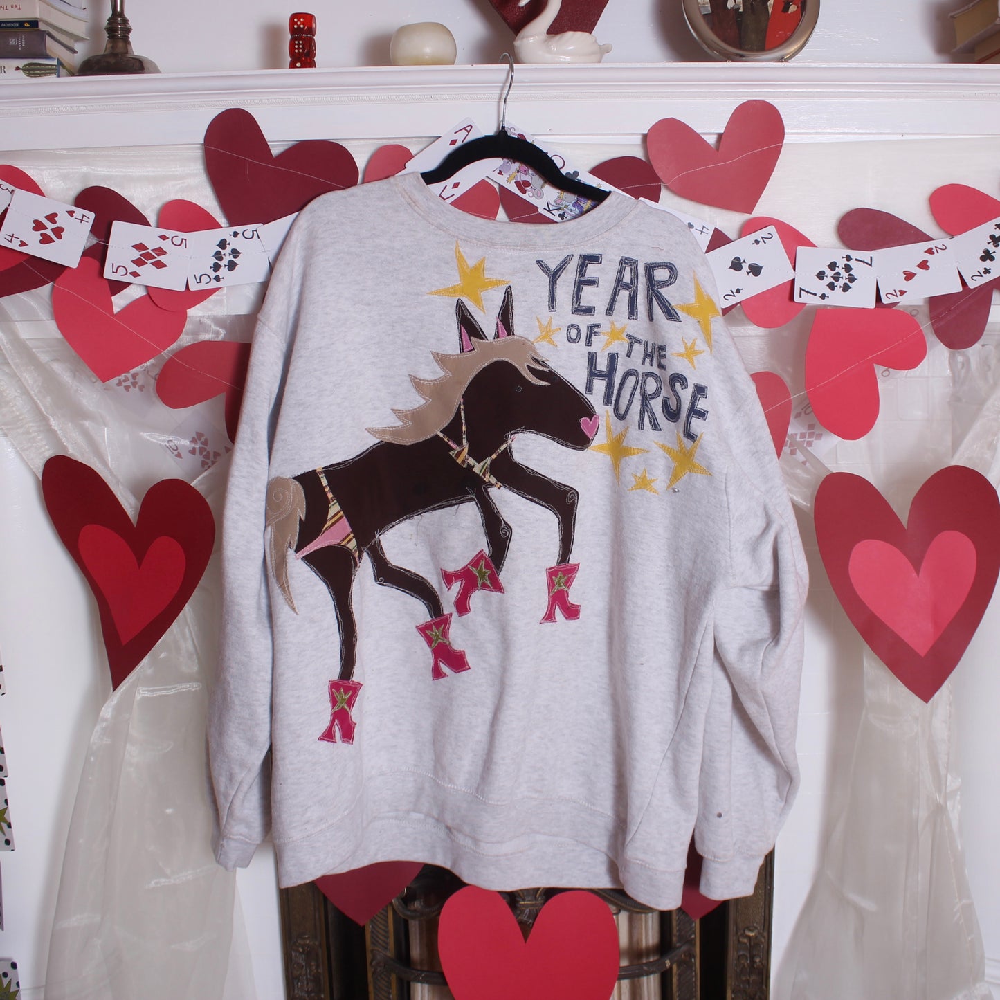 Year of the horse crewneck(2XL) - Magg's Rags 