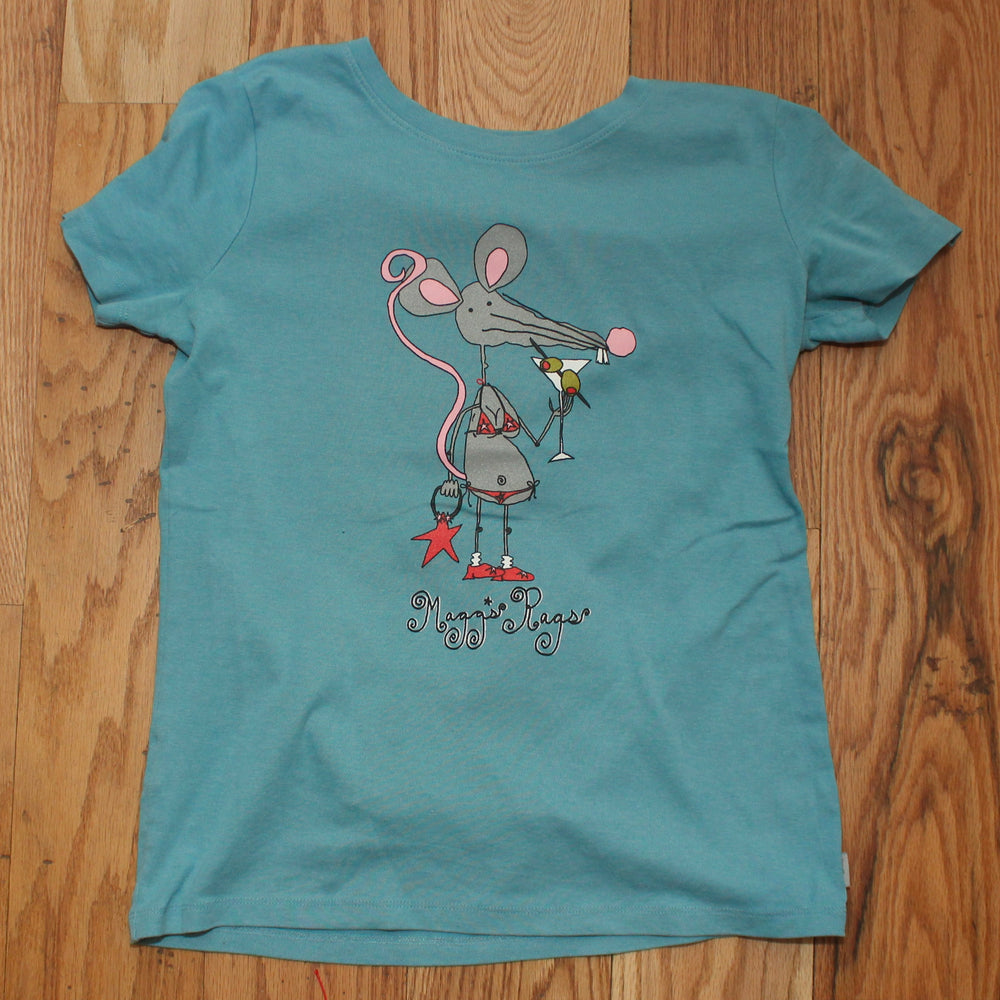 Martini rat front n’ back tee(medium)
