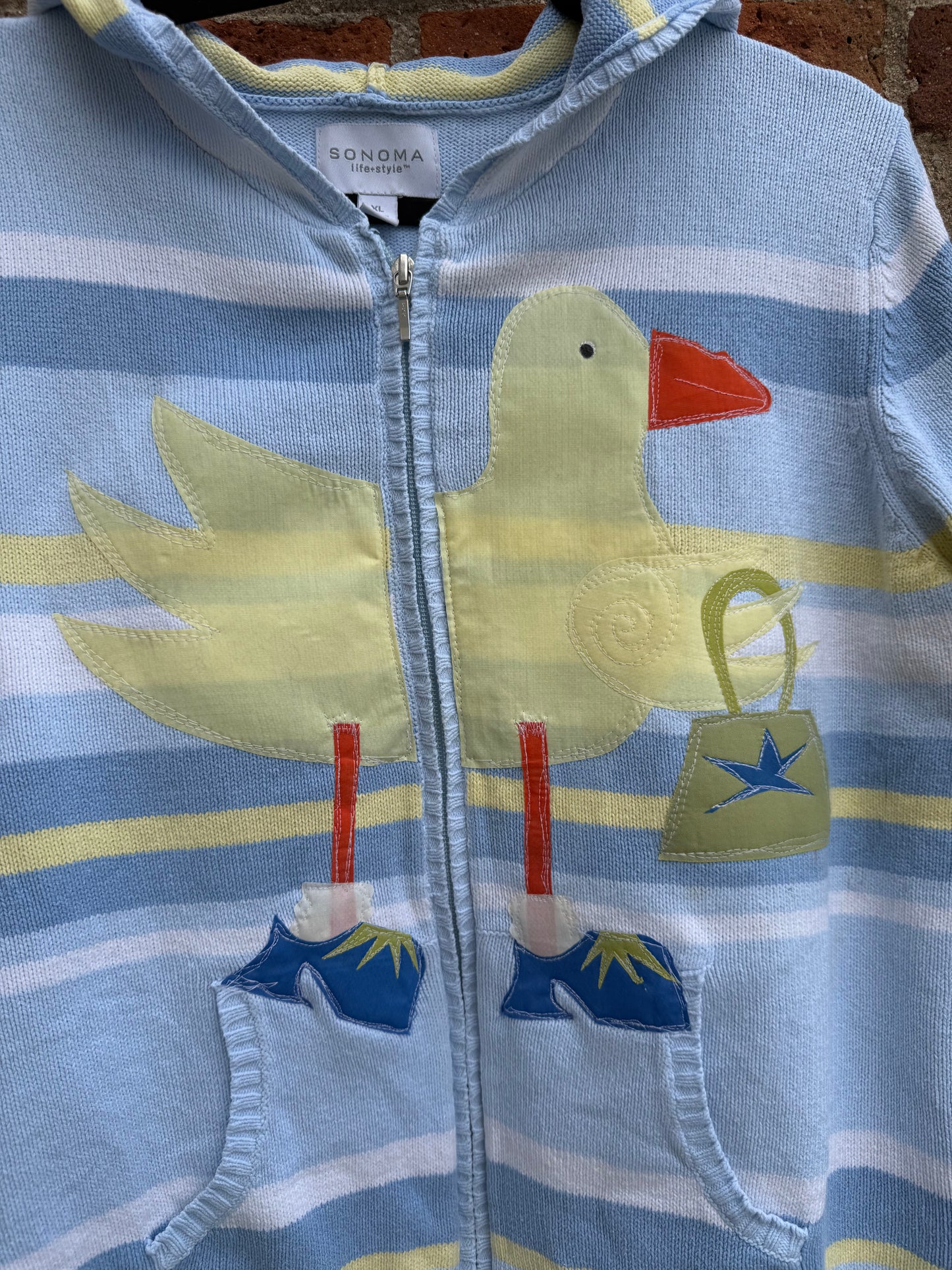 Diva duck zip up(XL)