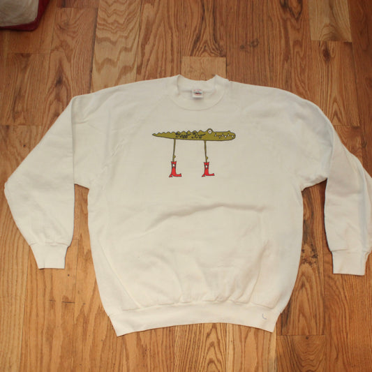 Gator n’ boots crewneck(XL)