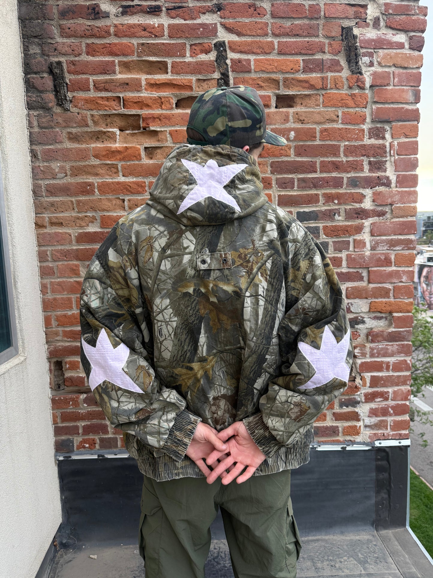 Stars n’ swirls camo jacket(3XL)
