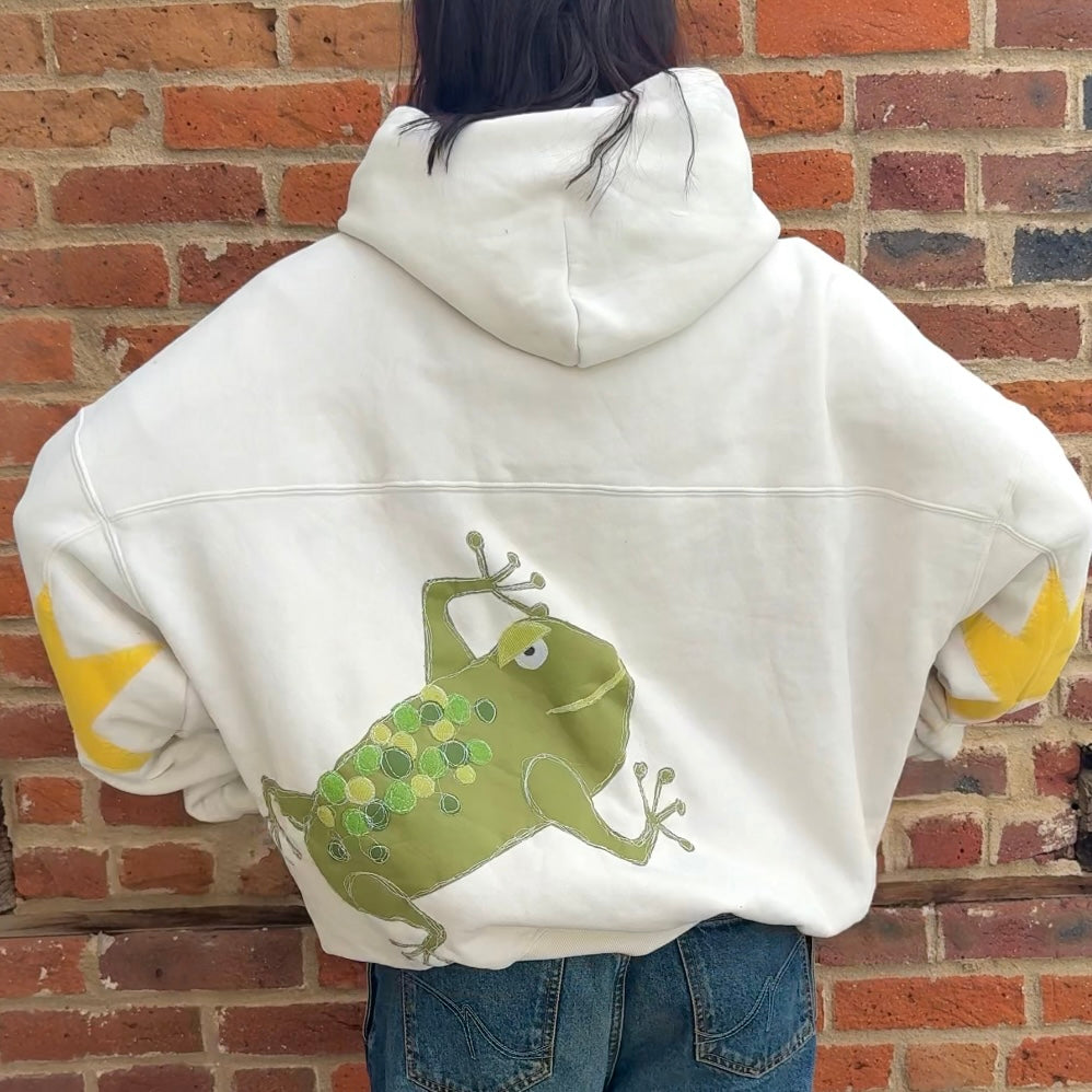 Frogs n’ stars hoodie(XL)